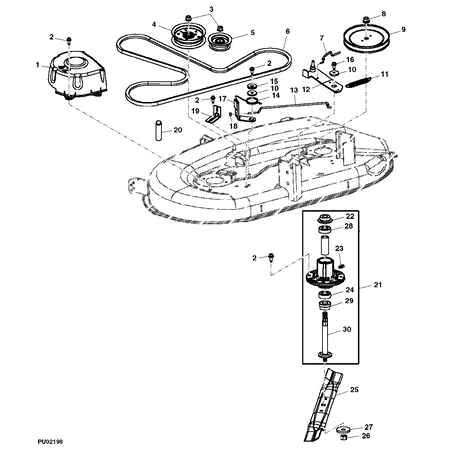 John Deere TORSION SPRING