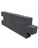  Tuinvisie | Wallblock new antraciet 12x10x30 cm