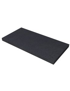 Oud Hollandse opsluitband - tegel 100x50x5 cm carbon