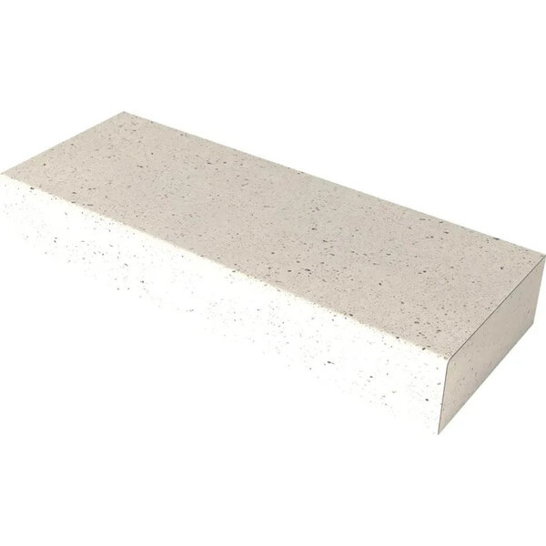 Schellevis | Oud Hollandse traptrede 100x37x15 cm crème massief