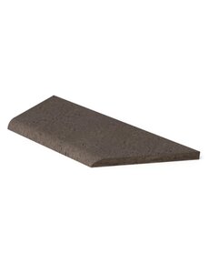  Schellevis | Zwembadrand hoekstuk links 100x40x5 cm taupe