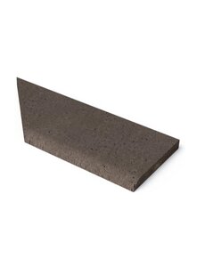  Schellevis | Zwembadrand hoekstuk rechts 100x40x5 cm taupe
