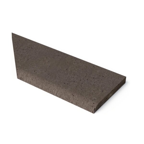Schellevis | Zwembadrand hoekstuk rechts 100x40x5 cm taupe