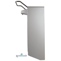 zeep dispenser aluminium 1000 ml met afsluitplaat