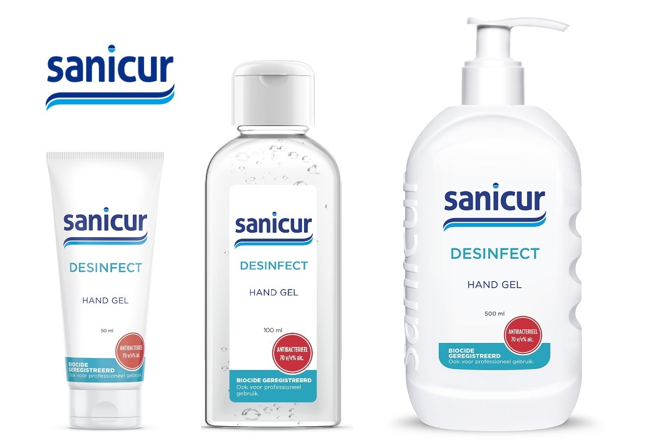 Anoniem Aftrekken slaap Sanicur desinfectie handgel met biocide CTGB toelating | MedicaMarkt