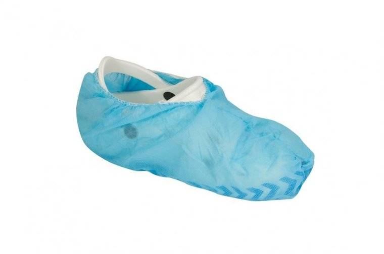 Schoenovertrek met antislip zool blauw - 100 stuks | MedicaMarkt.nl