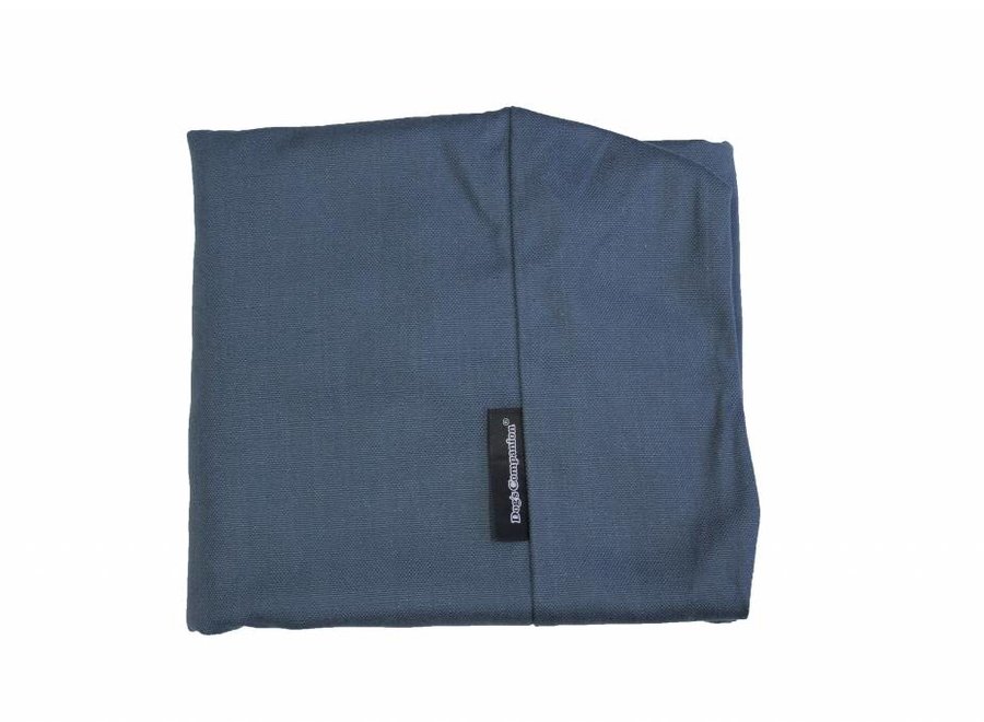 Hoes hondenbed rafblauw meubelstof Extra Small
