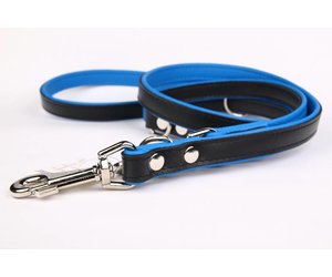 Schnüffelfreunde hondenriem van leer - hond trainingslijn - verstelbaar leren riem voor honden (230cm, bruin Schnüffelfreunde hondenriem van leer - hond trainingslijn - verstelbaar leren riem voor honden (230cm, bruin