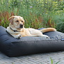 Hondenbed zwart vuilafstotende coating superlarge