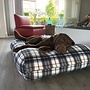 Hondenkussen fleece cosy tartan