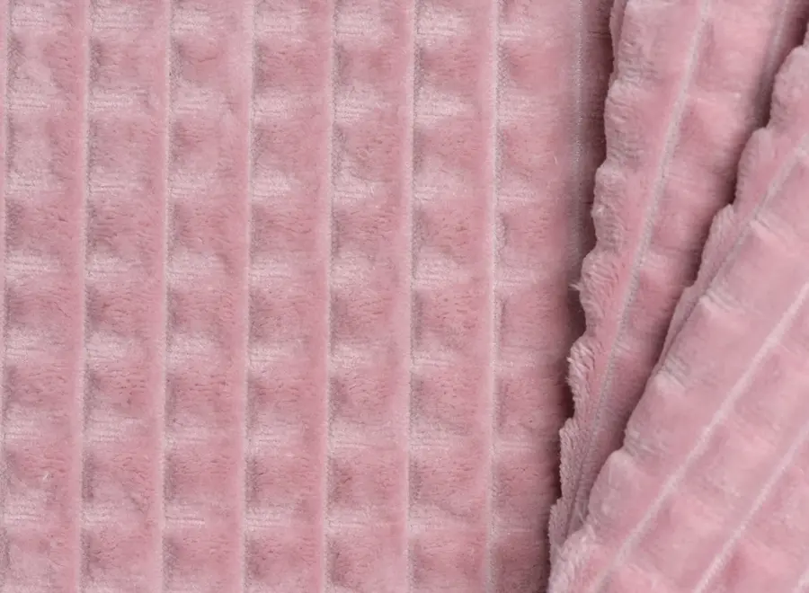 Hondenbed little square soft pink small