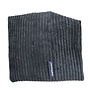 Hoes hondenbed black giant ribcord medium