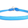 Leren sliphalsband - 65 cm (10 mm) - lichtblauw