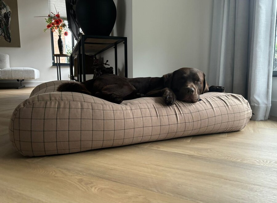 Hondenbed Manhattan camel small