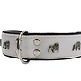 Leren halsband Engelse Bulldog