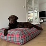 Hondenbed Scottish grey extra small
