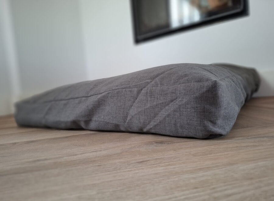 Hondenbed bench kussen taupe 70 x 62 x 9 cm