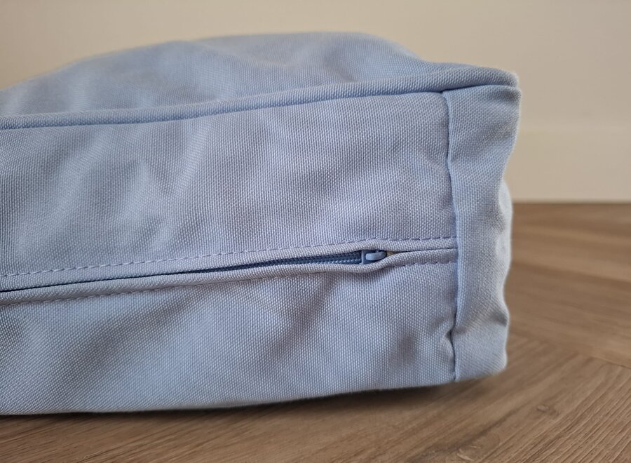 Hondenbed bench kussen blauw 65 x 65 x 12 cm 
