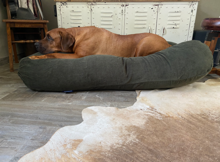 Hondenbed hunting ribcord small