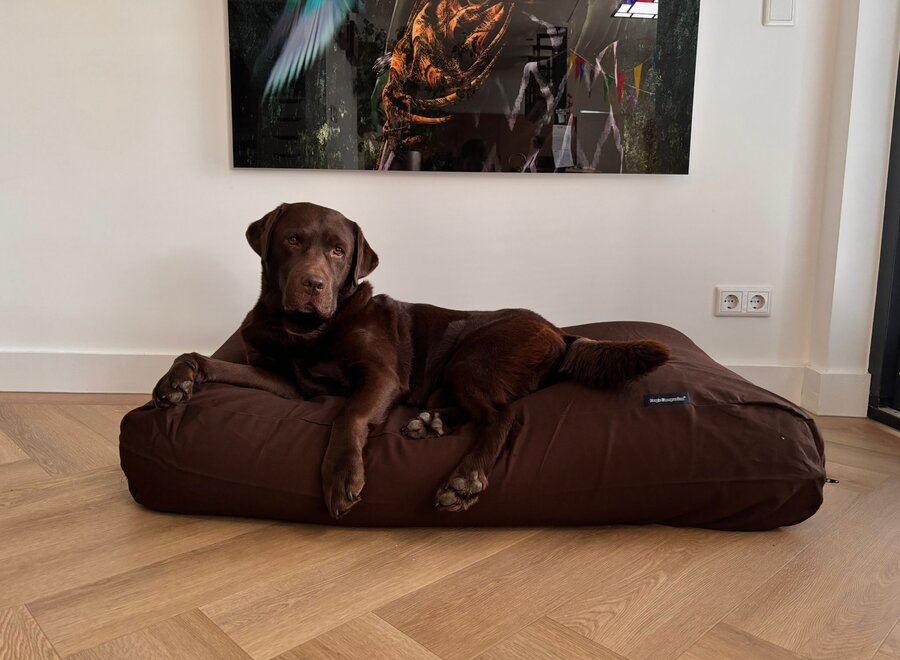 Hondenkussen chocolade bruin