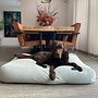 Hondenbed cool mintgroen ribcord superlarge