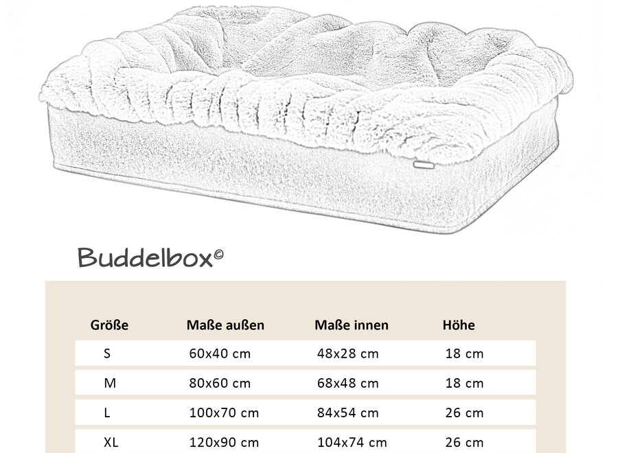 Buddelbox Leopard 100 x 70 x 26