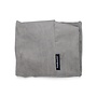 Losse hondenkussenhoes Soft Ribcord Muisgrijs | Fijne ribstructuur, wasbaar op 40 °C