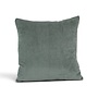 Sierkussen Soft Ribcord Sage Green 45x45 cm | Zacht saliegroen woonkussen met fijne ribstructuur voor bank, fauteuil en bed