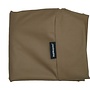 Hoes hondenbed taupe leather look