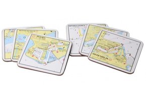 Onderzetters 1800-serie - 6 stuks