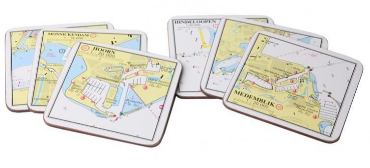 Onderzetters 1800-serie - 6 stuks