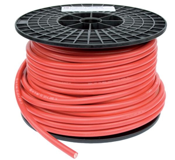 DG Rubber Holland Elektrakabel Rood