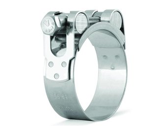 RVS slangklem voor uitlaatslang