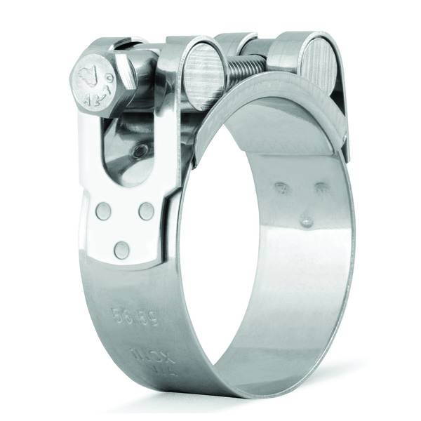 RVS slangklem voor uitlaatslang