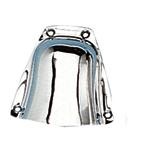 Talamex Ventilatieschelp verchroomd