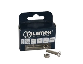 Talamex RVS Bout Lenskop met zaagsnede