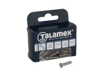 Talamex RVS Bout (Platkop Verz.)