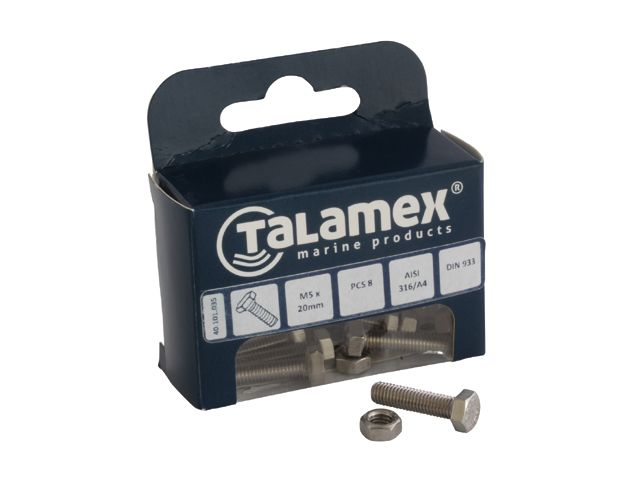 Talamex RVS Bout Zeskant