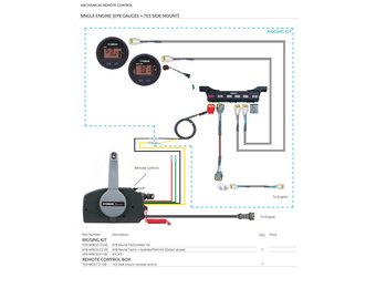 Yamaha Mechanical Remote Control