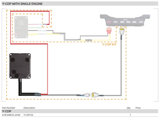 Yamaha Y-COP With Single Engine