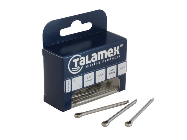 Talamex Splitpennen RVS