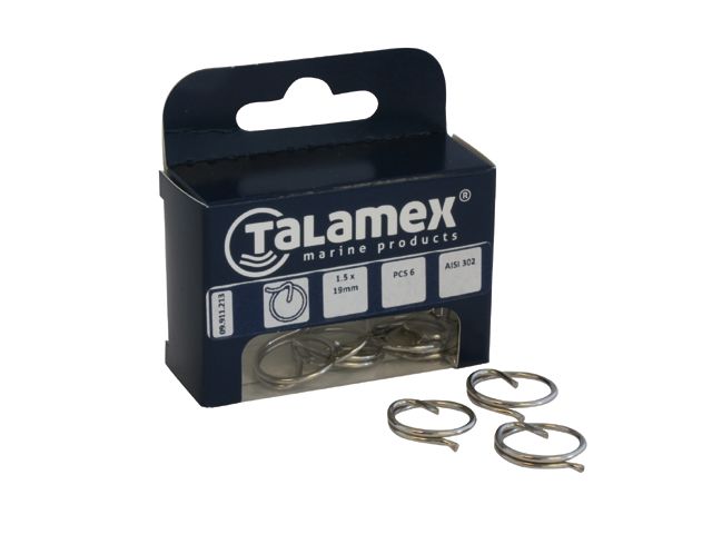 Talamex Borgringen RVS