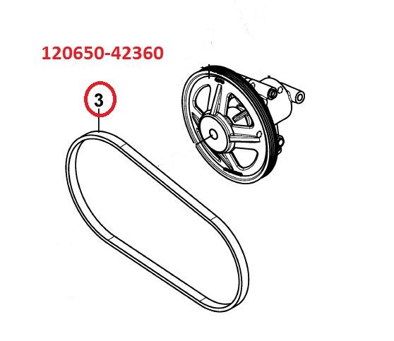 Yanmar V-snaar Waterpomp