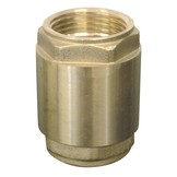 Messing terugslagklep