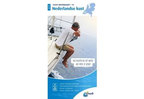 ANWB Waterkaart 19 Nederlandse Kust