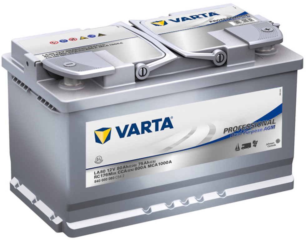 Varta Professional AGM Dual Purpose