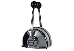 Ultraflex B104 bedieningsunit dubbel verchroomd