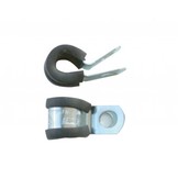 Talamex RVS P-clips met rubber voor koperleiding (4st)