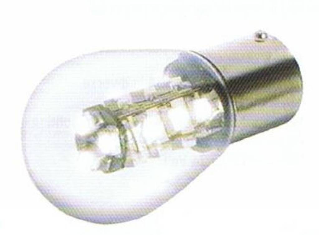 Båtsystem LED Kogellamp BA15D / BA15S