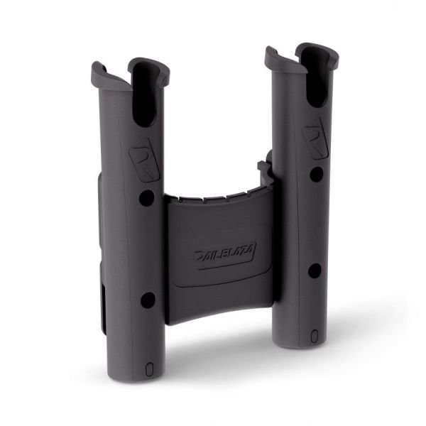 Railblaza RodStow Rod Holder Dual met bakje zwart